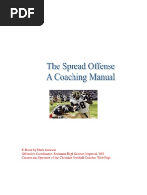 a manual for running the spread offense by mark jackson
