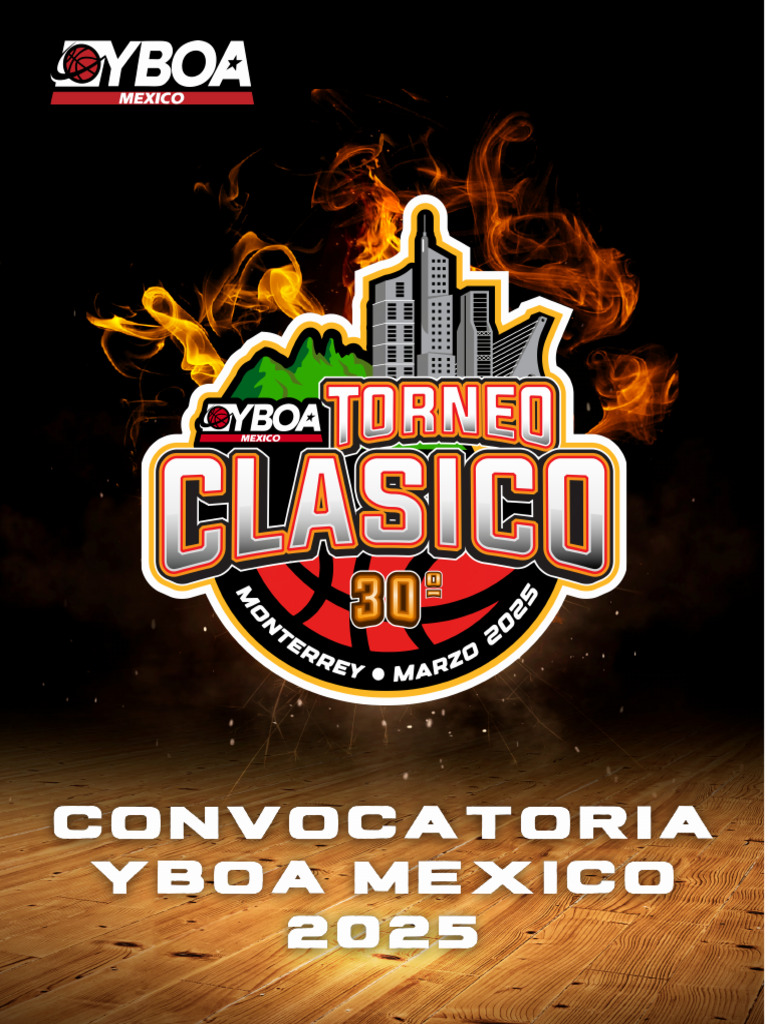 Torneo YBOA 2025 en Monterrey | PDF