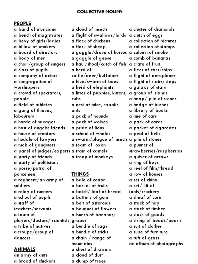 Free Worksheet Collective Noun Worksheet worksheet collective nouns joindesignseattle nouns