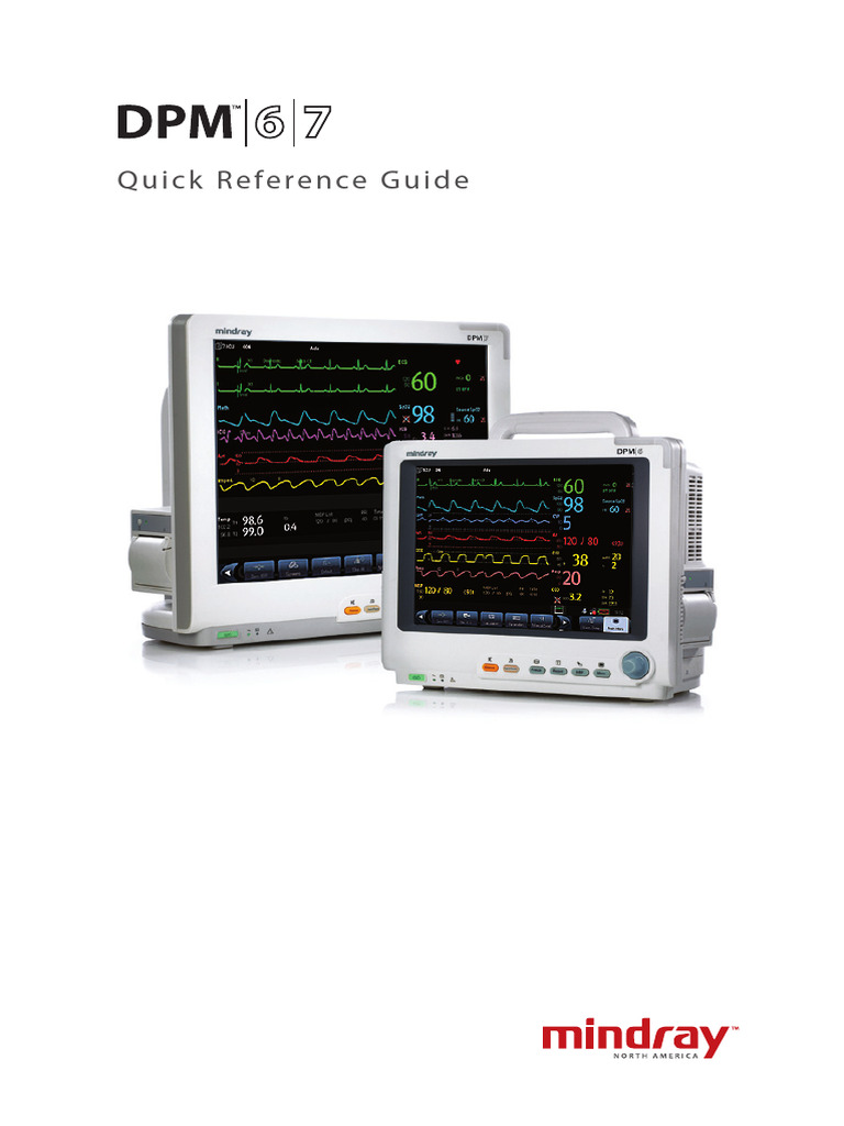 Dpm6 Dpm7 Quick Reference Guide 1 | PDF | Hemodynamics | Heart