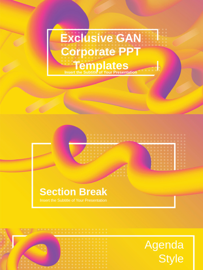 Abstract Gradients Waves PowerPoint | PDF | Infographics | Microsoft ...