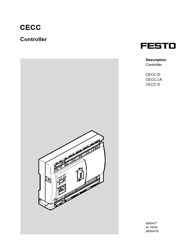 CECC Manual 2016-03b 8060479g1 | PDF | Usb | Power Supply