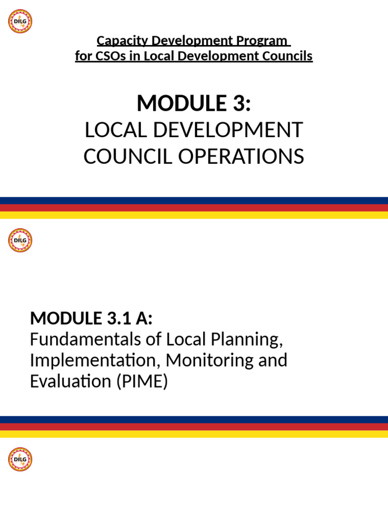 Local Development Council Operations Guide | PDF | Governance | Non ...