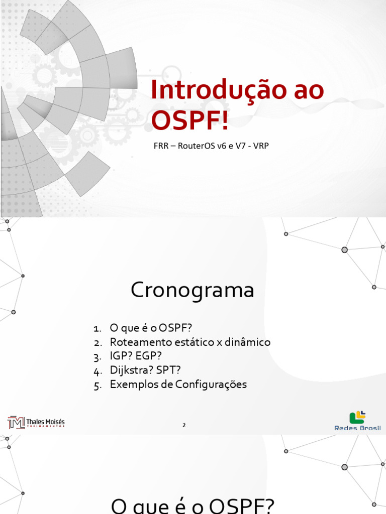 Aula 8 - Introdução Ao Ospf. | PDF | Telecommunications | Internet ...