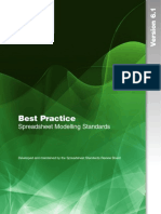 Best Practise-Spreadsheet Modelling Standards-Ver 6.1