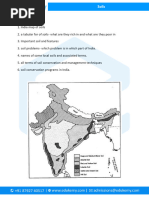 Major Soil Type of India Map | PDF