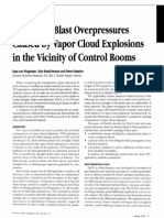 Kees van Wingerden, Olav Roald Hansen and Pierre Foisselon- Predicting Blast Overpressures Caused by Vapor Cloud Explosions in the Vicinity of Control Rooms