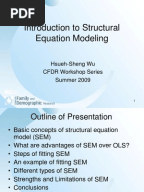 A Beginners Guide to Structural Equation Modeling