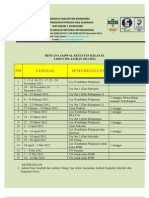 Jadwal Kegiatan Kelas 9 