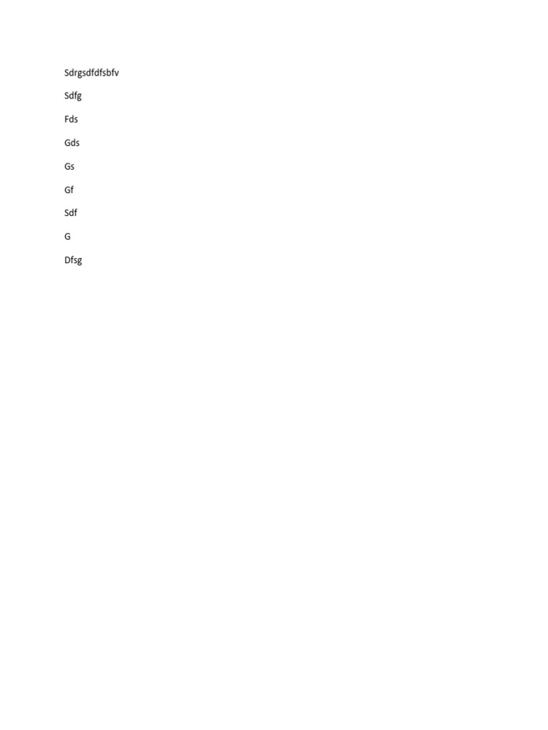 Unspecified Document Content Overview | PDF