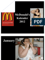 McDonald Kalender 2012