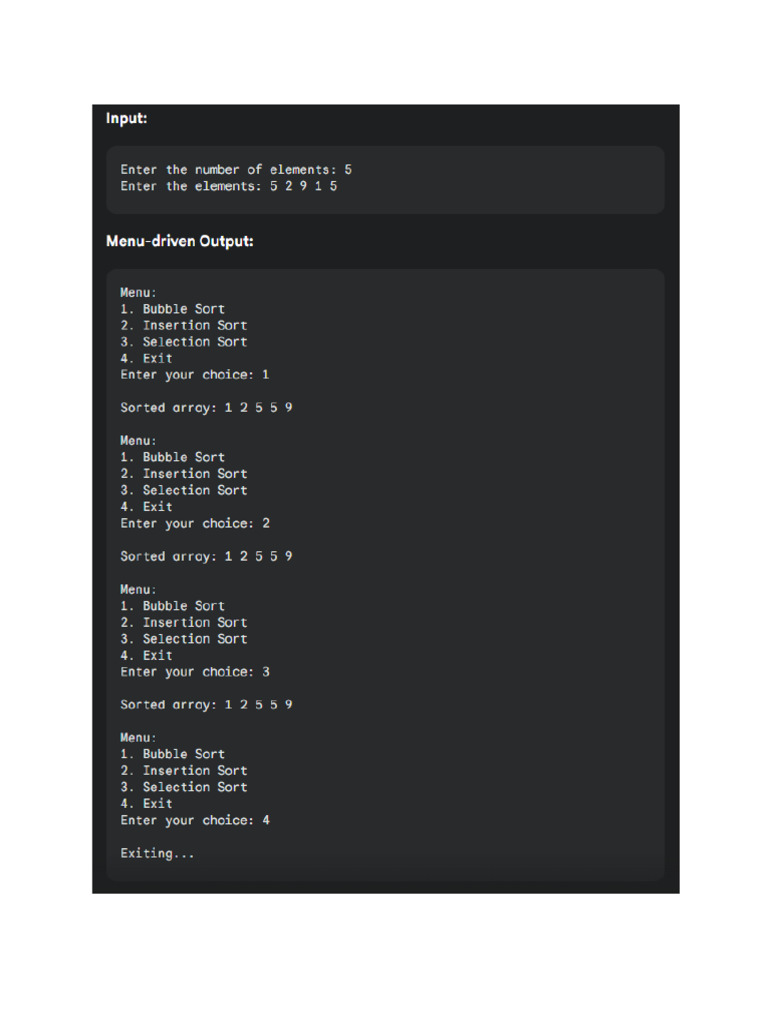 Output | PDF