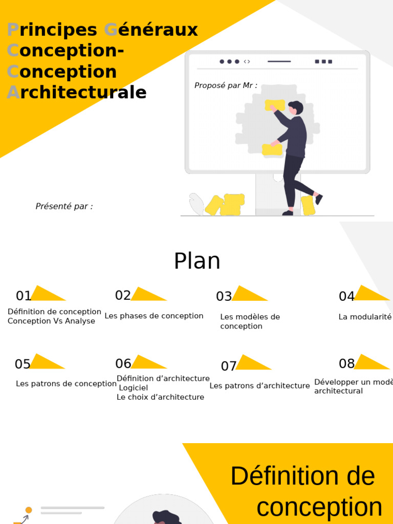 Principes de Conception Architecturale | PDF | Architecture de logiciel ...