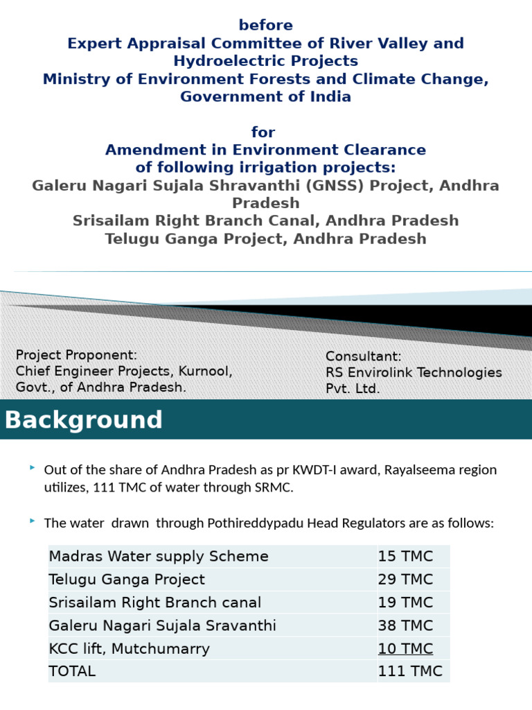 Amendment Request for GNSS Project EC | PDF | Environmental Science ...