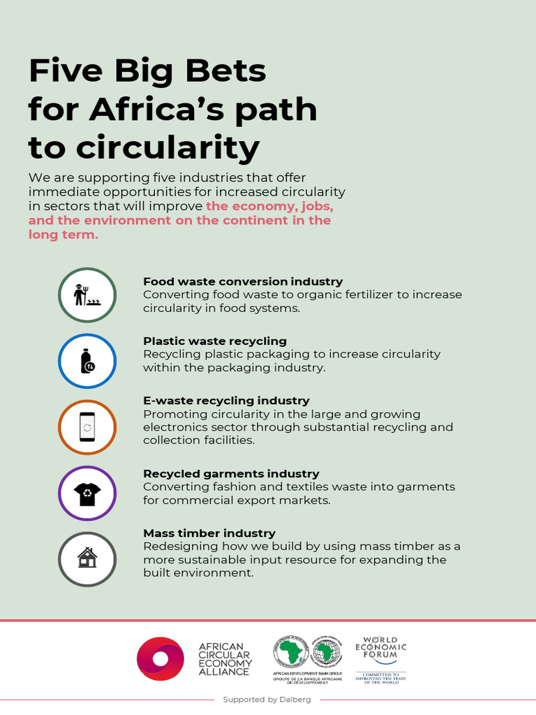 Circular Economy Opportunities in Africa | PDF | Electronic Waste ...