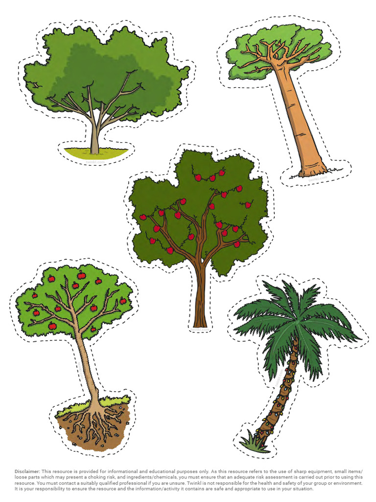 T TP 1687515519 Tree Clip Art Cut Outs - Ver - 1 | PDF