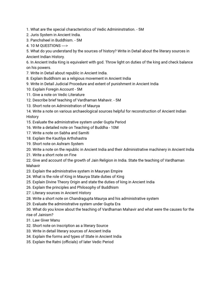 History Questions | PDF