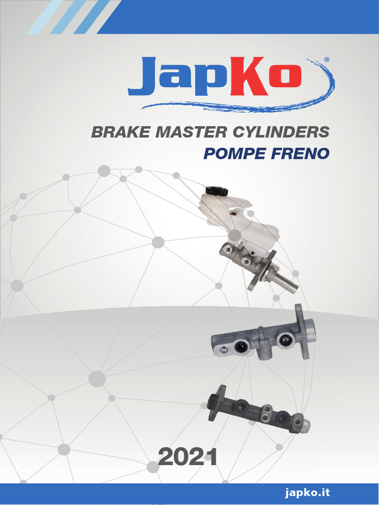 Brake Master Cylinders Catalog 2021 | PDF | Cars Of Japan