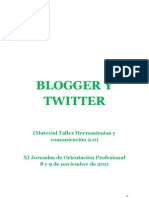 Tutorial Twitter y Blog Final