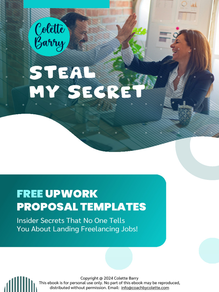 Free Upwork Proposal Templates Guide | PDF | Graphic Design | Web Design