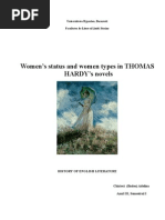 Women's Status in Thomas Hardy's Works