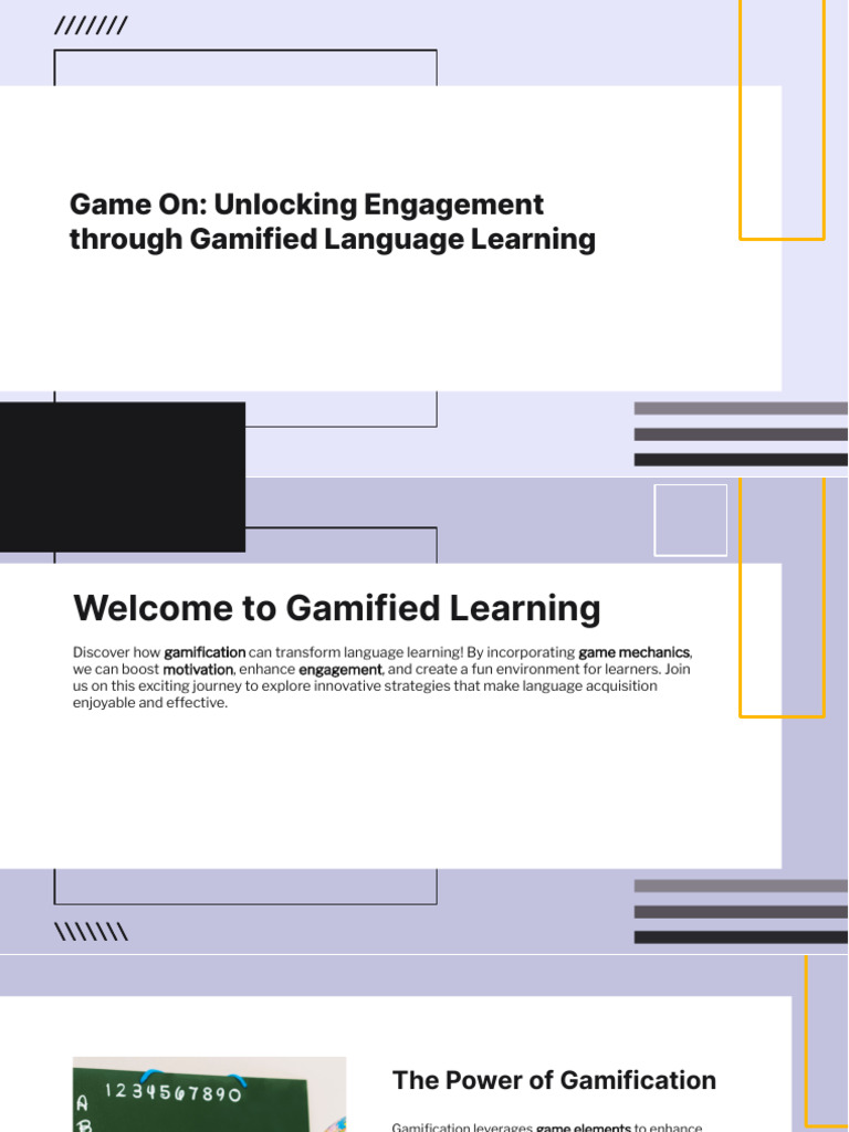 Gamified Language Learning Strategies | PDF
