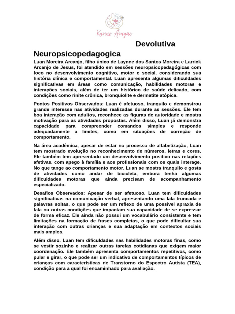devolutiva-neuropsicopedag-gica-de-luan-pdf-comportamento-teoria