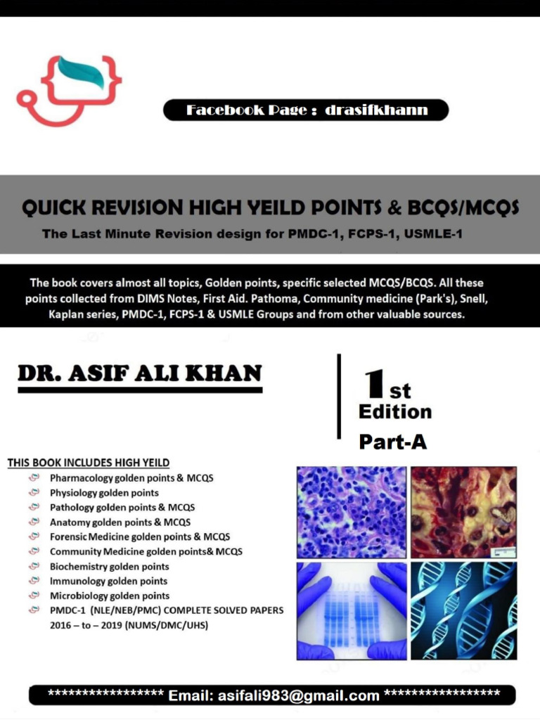 Drsif - PMC-PMDC Last Minute Revision Notes | PDF | Total Fertility ...