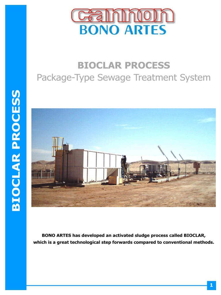 Advanced BIOCLAR Sewage Treatment System | PDF