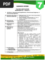 MATATAG Curriculum Grade 7 Values Education | PDF