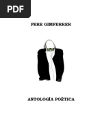 Gimferrer, Pere - Antología poética - ediciones alma_perro