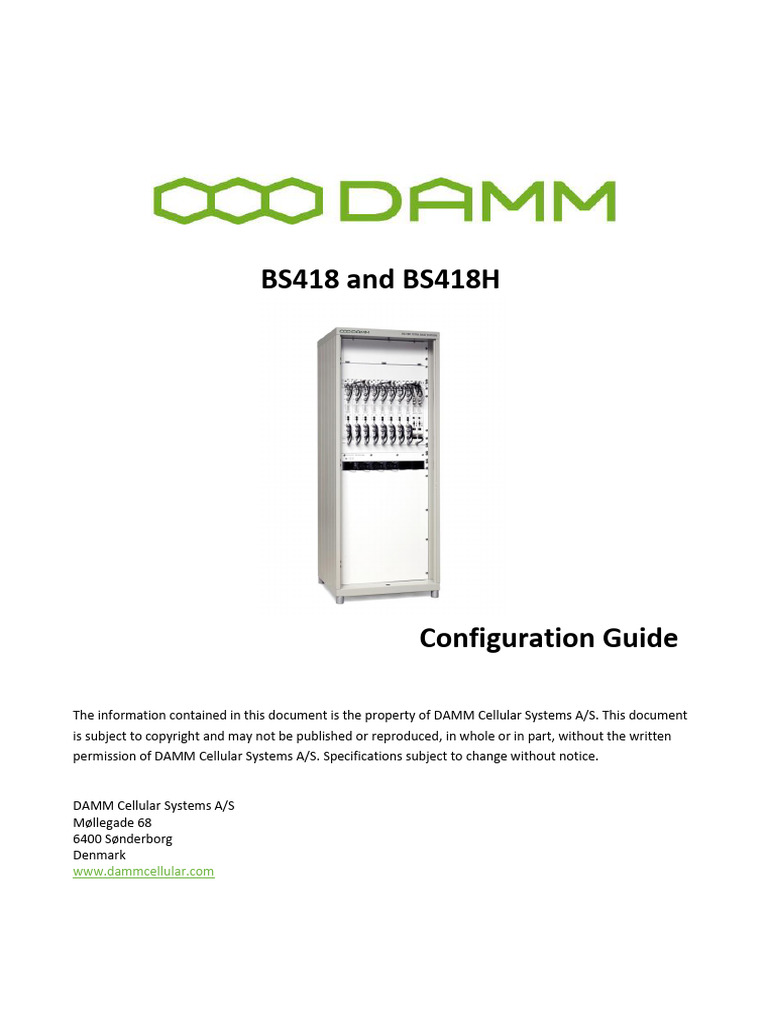 BS418 Configuration Guide Overview | PDF | Ip Address | Local Area Network