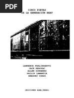 Varios Autores - 5 poetas de la generación beat - ediciones alma_perro
