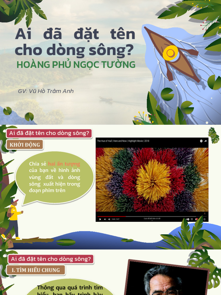 Ai Đã Đặt Tên Cho Dòng Sông | PDF