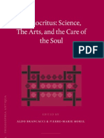 Democritus Science The - Arts and The Care of The Soul