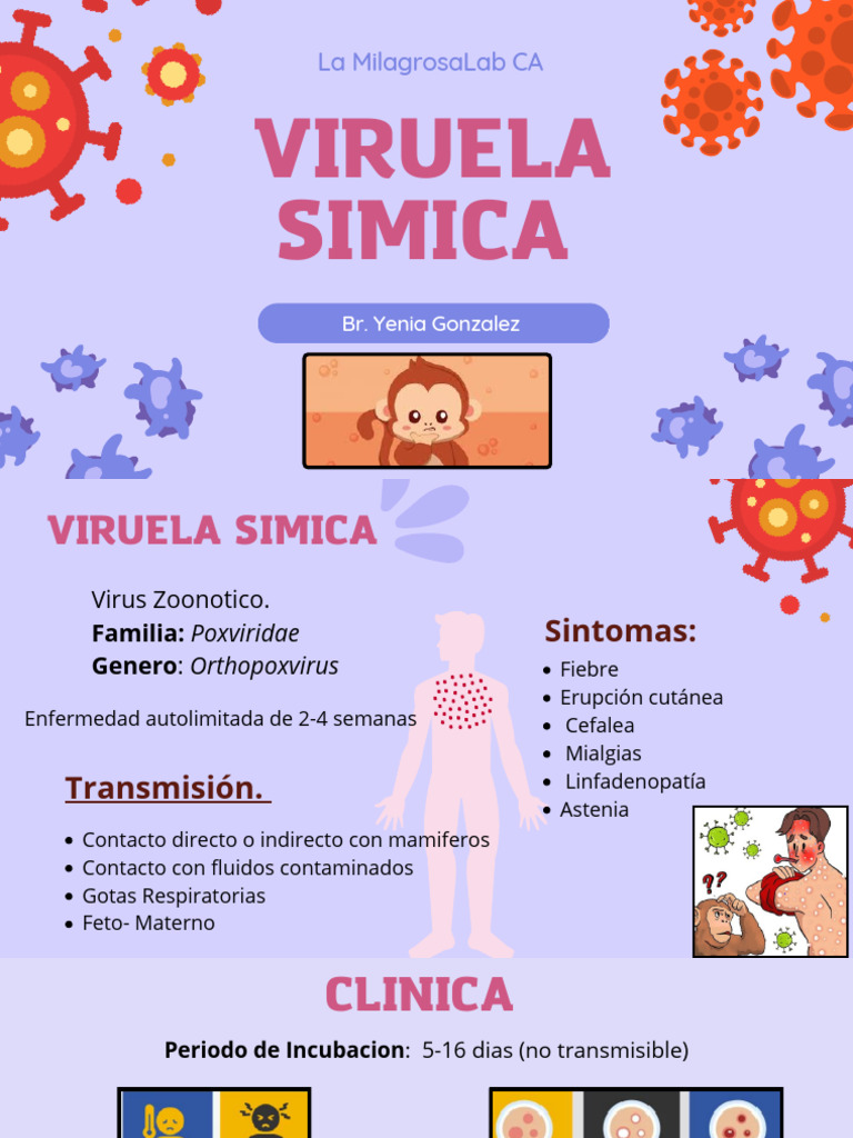 Viruela Símica: Síntomas y Prevención | PDF