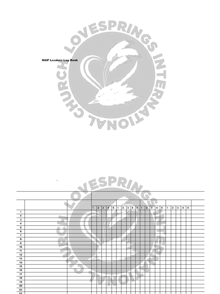 MAP Leader Attendance Tracking Guide | PDF