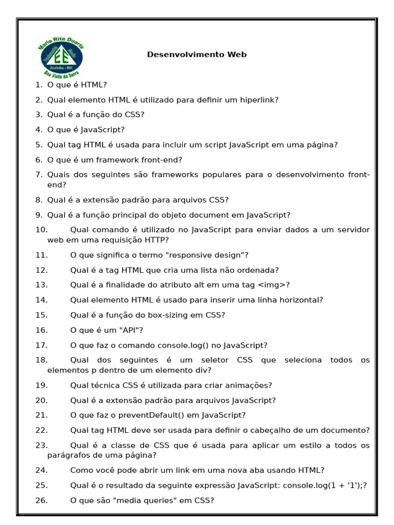 Fundamentos de Desenvolvimento Web e Redes | PDF | Rede de computadores ...