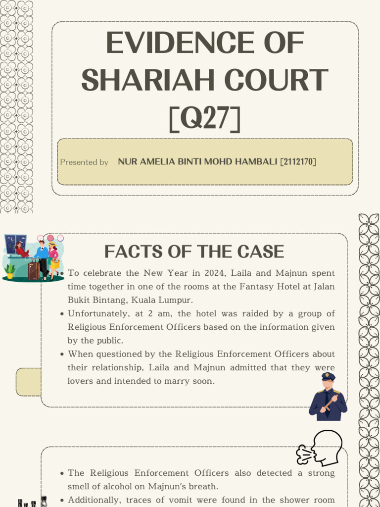 Shariah Court Evidence on Alcohol Case | PDF | Sharia | Islamic ...