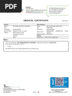 Clinic Sick Note Certification | PDF