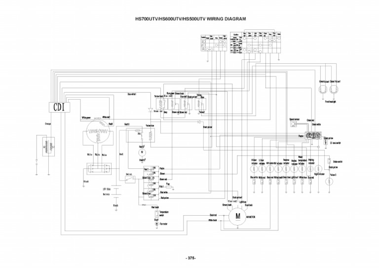 HS700 Wiring Diagram | PDF