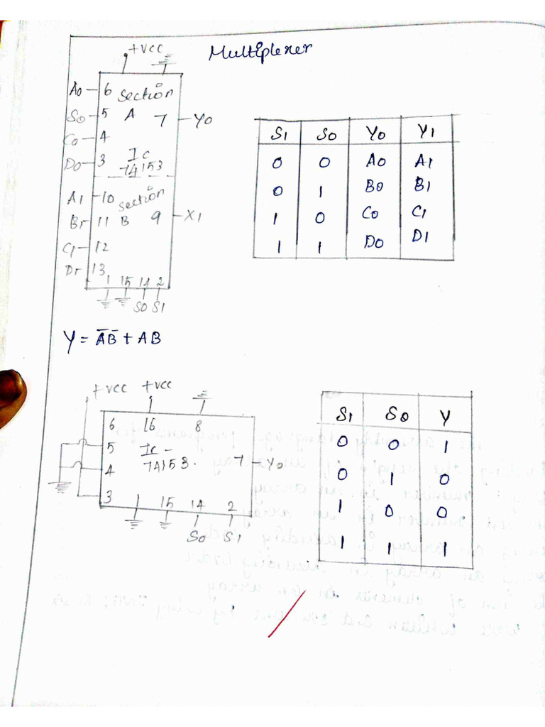 Multiplexer and Demultiplexer | PDF