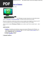 Download WhatsApp para Windows - Cmo chatear con WhatsApp desde el PC  by Favatar SN80538897 doc pdf