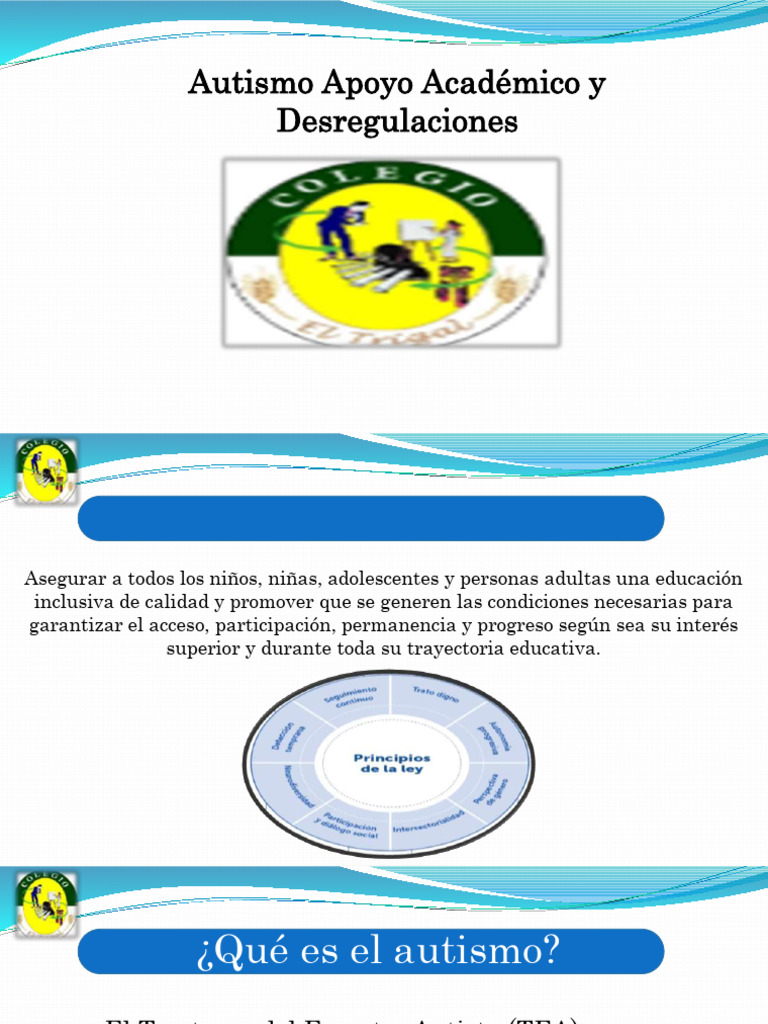 Apoyo Académico en Autismo y TDAH | PDF | Espectro autista | Desorden ...