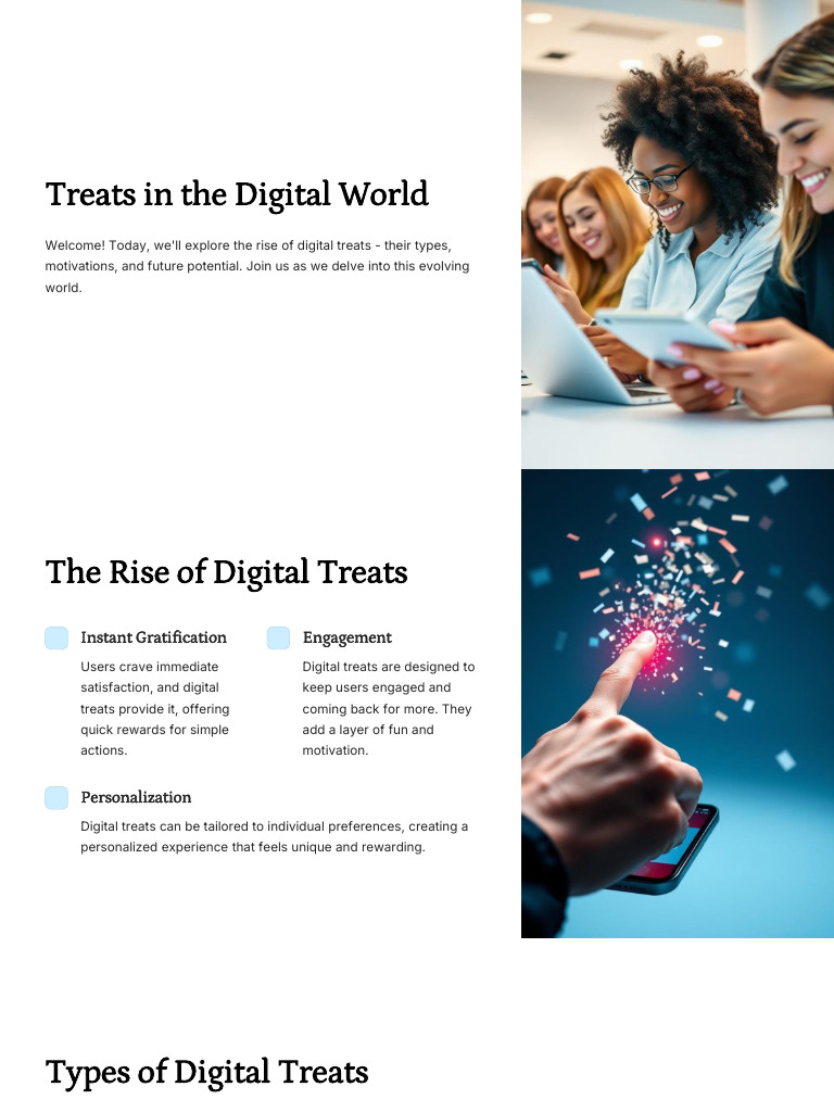 Treats in The Digital World 1 | PDF | Motivation | Motivational