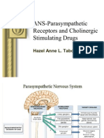 Lecture 7 - ANS-Parasympathetic Receptors and Cholinergic Stimulating Drugs