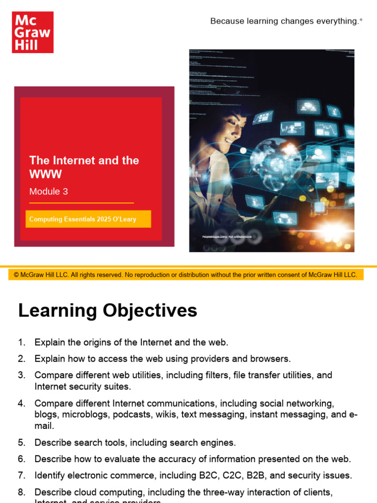 Module 3 Internet and The WWW PPTs - CH02 - Accessible | PDF | World ...