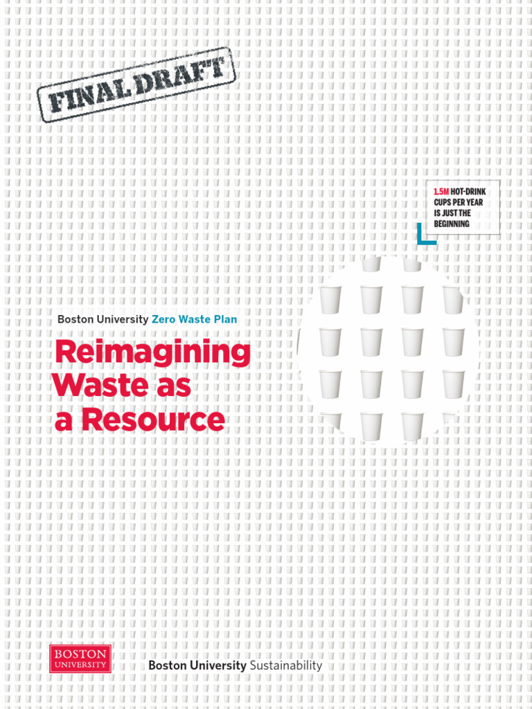 Boston University's Zero Waste Strategy | PDF | Waste | Waste Management