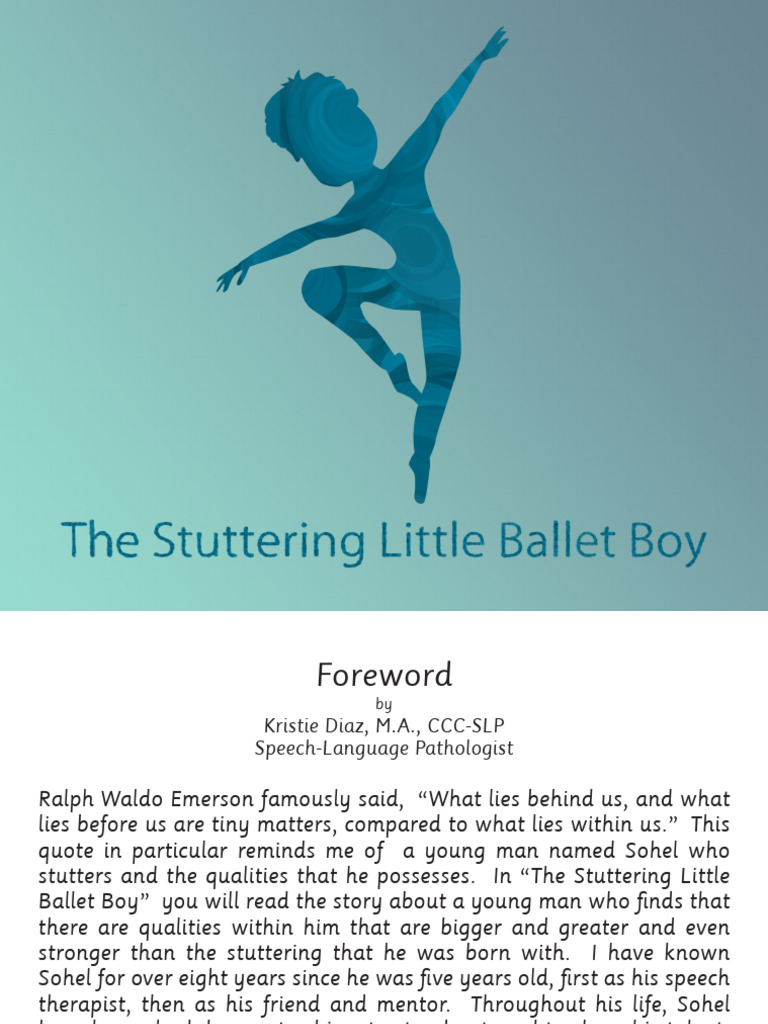 The Stuttering Ballet Boy's Journey | PDF