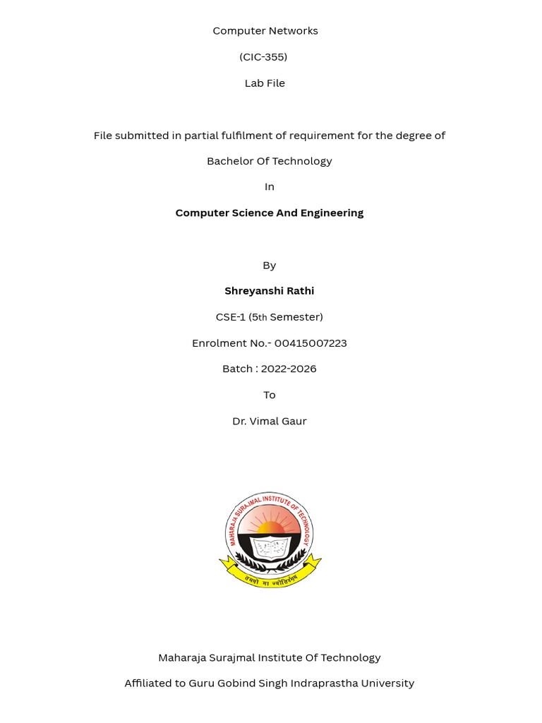 Computer Networks | PDF